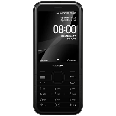 Nokia 8000 4G chính hãng Black