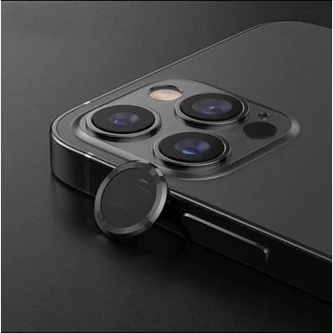 Cường lực Camera Mipow Glass Alumium for iPhone 12 Pro - Chính hãng  Graphite Black