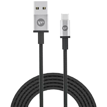 Cáp USB-A to USB-C Mophie 3m - Chính hãng Black