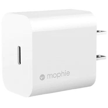 Sạc nhanh Mophie Power Delivery 30W USB-C GaN - Chính hãng White