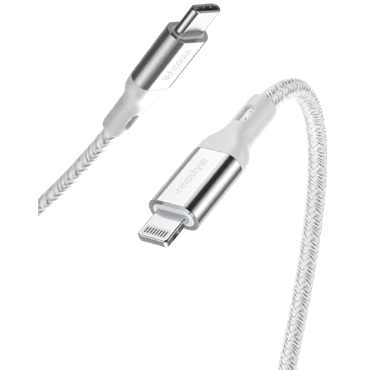 Cáp Innostyle PowerFlex USB-C To Lightning 1.5M 20/30/60W - Chính hãng Silver