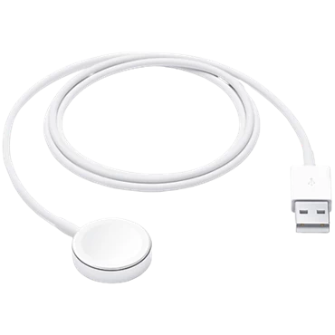 Dây sạc Apple Watch - USB A - MX2E2 - Chính hãng Apple VN Trắng