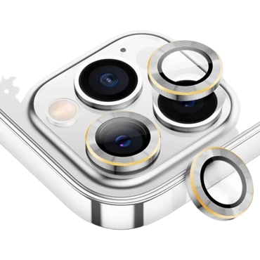 Cường lực chống va đập Camera Mipow Glass Alumium for iPhone14 Pro/ProMax Silver