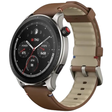 Đồng hồ thông minh Amazfit GTR 4 - Chính hãng Brown Leather