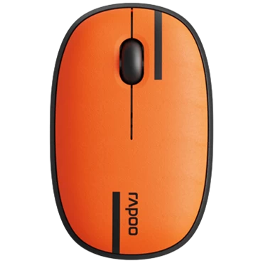 Chuột không dây Silent Bluetooth Rapoo M650 - Chính hãng Orange Black