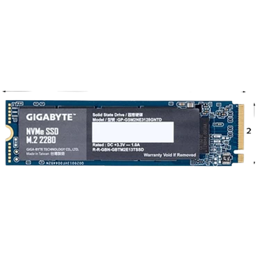 Ổ cứng SSD Gigabyte 256GB M.2 2280 PCIe NVMe Gen 3x4 (GP-GSM2NE3256GNTD) Default 