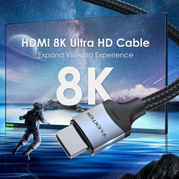 Cáp HDMI to HDMI 8K60Hz LENTION HH21-M1 3M Đen
