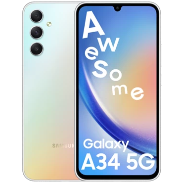 Samsung Galaxy A34 5G 8GB/128GB - Chính hãng Bạc