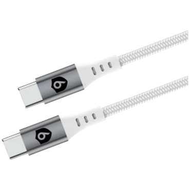 Cáp 9Fit USB-C to USB-C 1M - Chính hãng White
