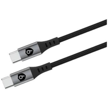 Cáp 9Fit USB-C to USB-C 1M - Chính hãng Black