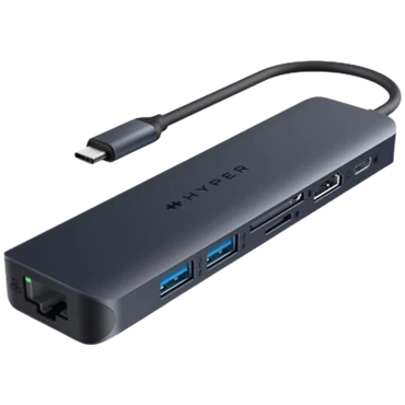 Cổng Chuyển Hyperdrive Next 7-In-1 Port Usb-C Cho Laptop/Macbook HD4003GL