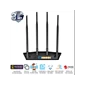 Router Wifi 6 băng tần kép Asus RT-AX1800HP Màu Đen
