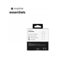 Cáp Mophie Essentials USB-C to Lightning 1M - Chính hãng Trắng