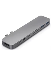 Cổng chuyển HyperDrive USBC Pro 8-in-2 Grey (GN28D-Grey) - Chính hãng
