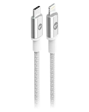 Cáp USB-C to Lightning Mophie 1.8M White/Black - Chính hãng