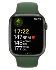 Apple Watch Series 7 GPS, 41mm Green Aluminium Case with Clover Sport Band - TBH - 126 Phố Huế