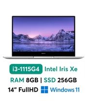 Laptop HUAWEI MateBook D 14 2021 (i3-1115G4/8GB/256GB) - Chính hãng