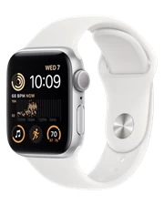 Apple Watch SE 2022 - GPS, 40mm - Vỏ Nhôm Dây Cao Su