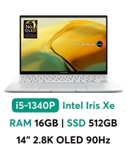 Laptop ASUS Zenbook 14 OLED UX3402VA-KM203W - Chính hãng