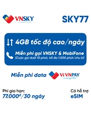 SIM VNSKY - Bộ KIT SKY77